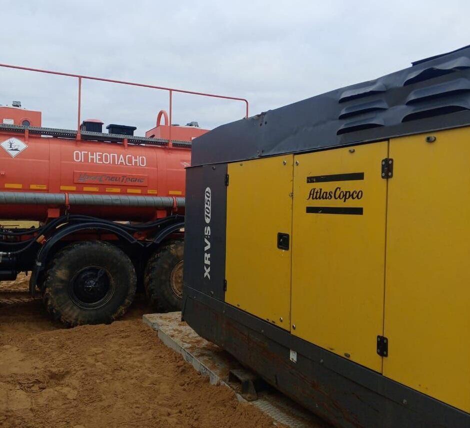 Дизельный компрессор Atlas Copco XRVS 1050