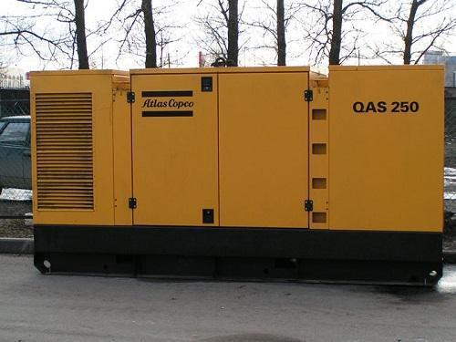 Аренда электростанции Atlas Copco QAS 250